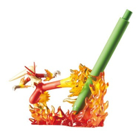 Officiële Pokemon figures re-ment Desktop battle on desk